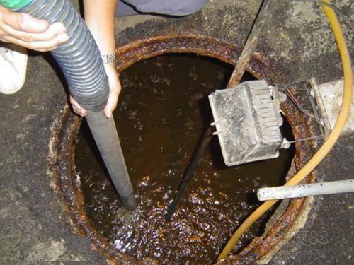 松山湖管委会隔油池清理